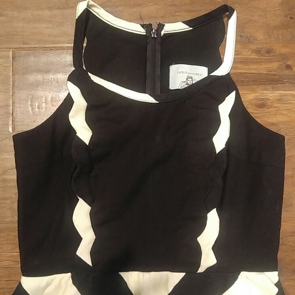 Judith March Chevron Dress - Picture 2 of 4